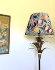 Summer Fruit Velvet Steep Empire Lampshade | Handmade Ceiling Light Shade | UK