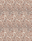 William morris rust willow leaves cotton cushion, scatter cushions