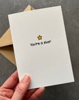 You're a Star Greeting Card