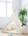 Charming Tipi Tent Set for Kids – Cozy & Safe Indoor Play by Sówka at brixbailey.com