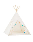 Charming Handmade Tipi Tent Set for Kids – Cozy & Safe Play by Sówka at brixbailey.com
