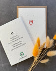 Plantable Pet Loss Card