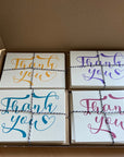 Thank You Note Card Set