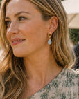 Moirai Twisted Loop Earrings Pariba Onyx