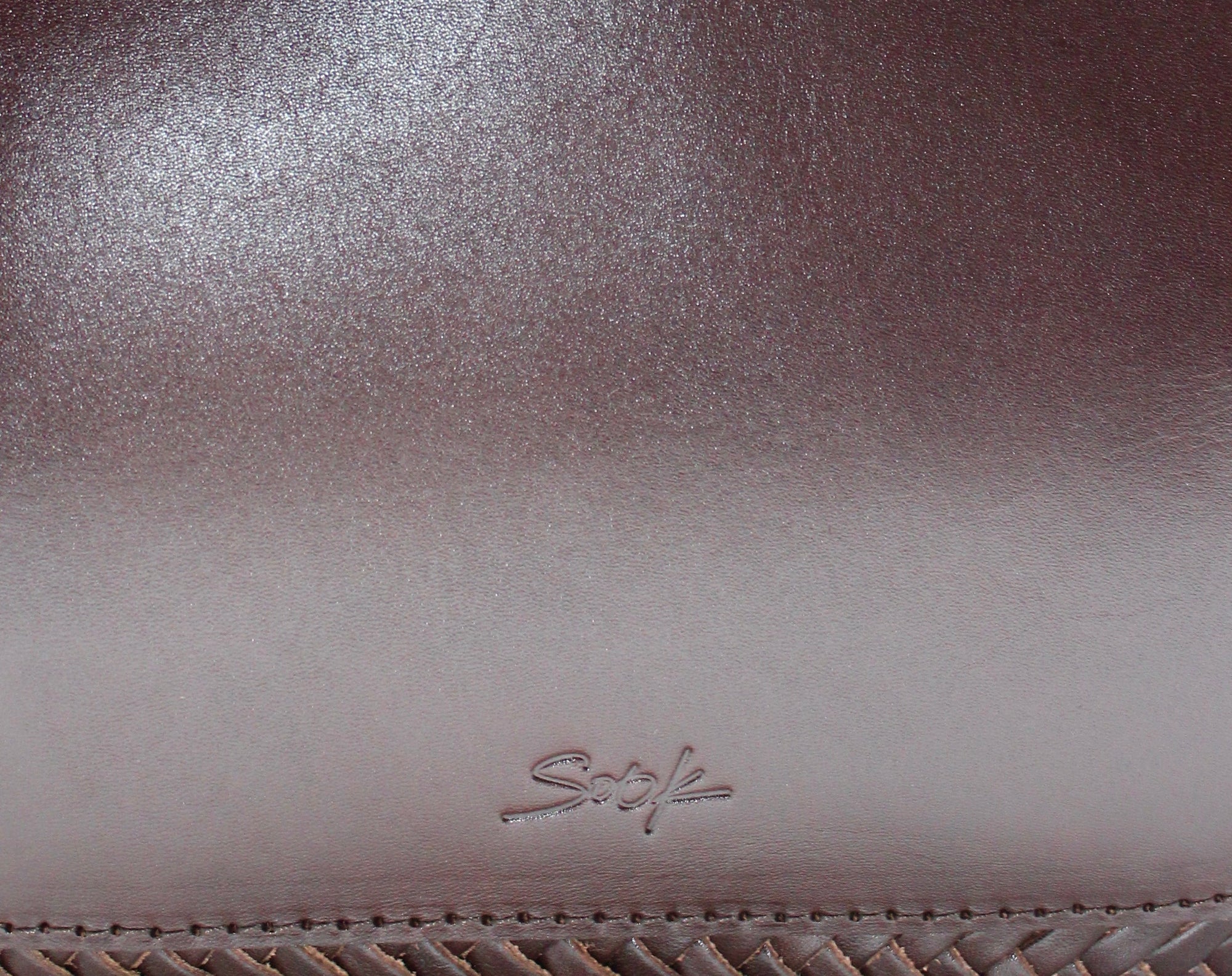 CELIA Calfskin Leather Tote from SOOK - Spacious Travel &amp; Everyday Bag with Cotton Drawstring Organizer | Handmade in Italy by Sook Stainable at brixbailey.com