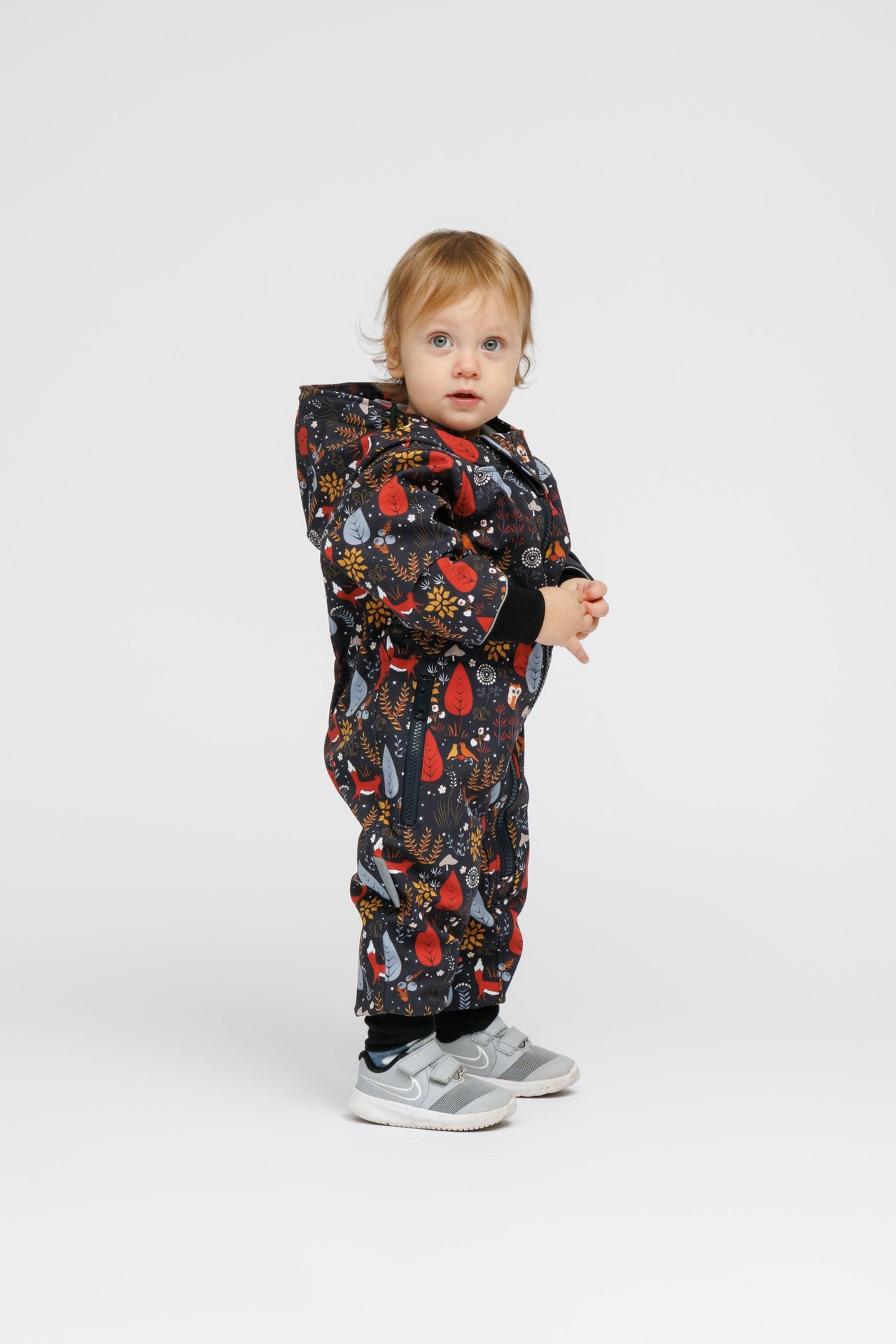 Pilv Softshell Onesie – Waterproof & Breathable for Kids by Nuckö at www.brixbailey.com