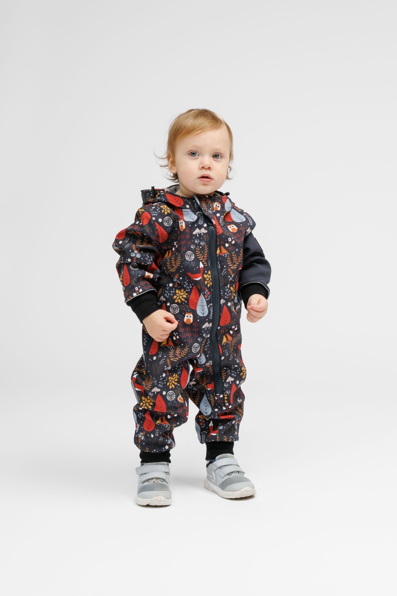 Versatile Children's Softshell Onesie – Waterproof & Breathable by Nuckö at www.brixbailey.com