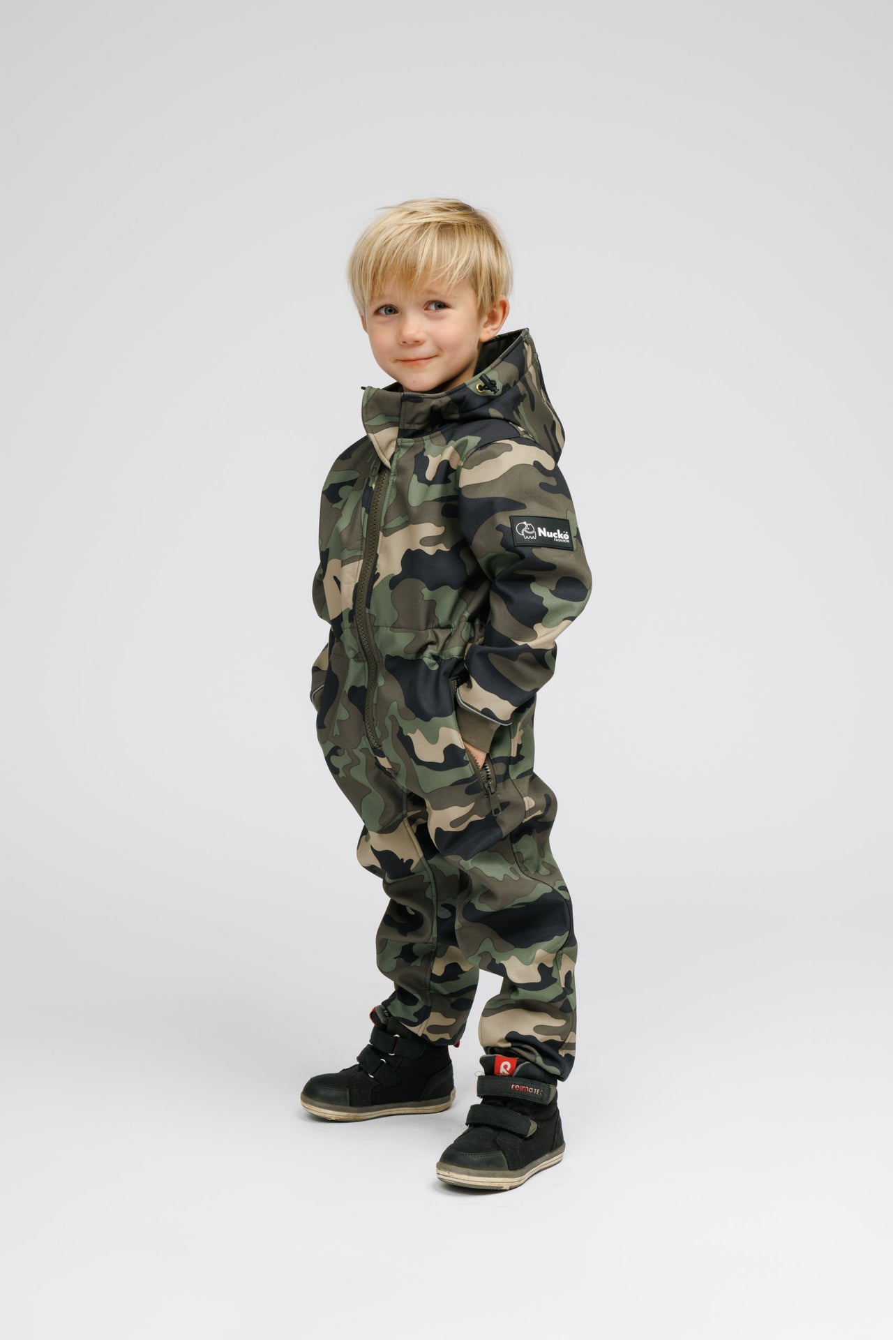 Explore the Outdoors with the Pilv Softshell Onesie by Nuckö at www.brixbailey.com