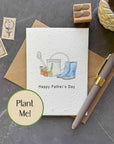 Plantable Father's Day Card