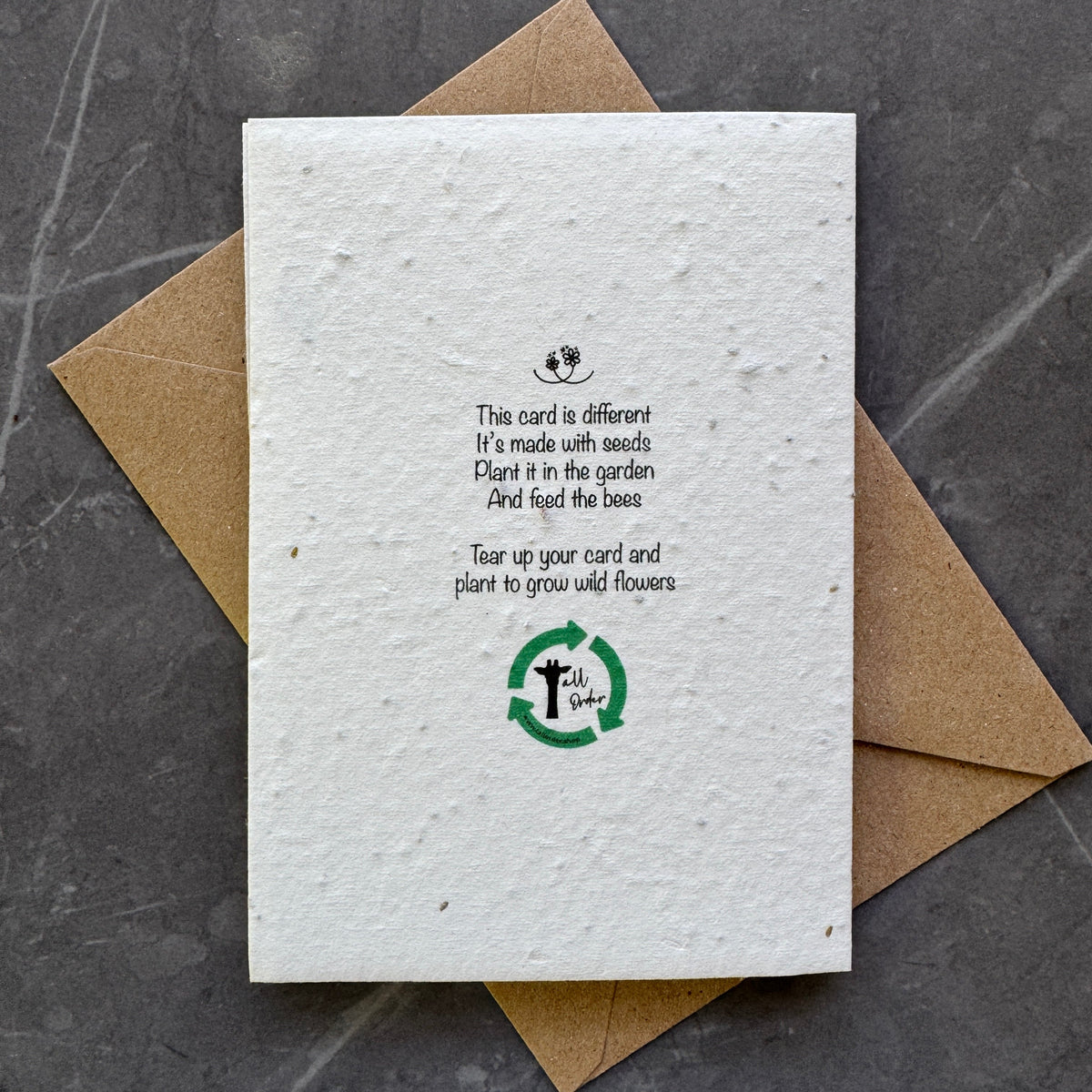 Plantable Father's Day Card