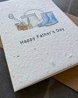 Plantable Father's Day Card