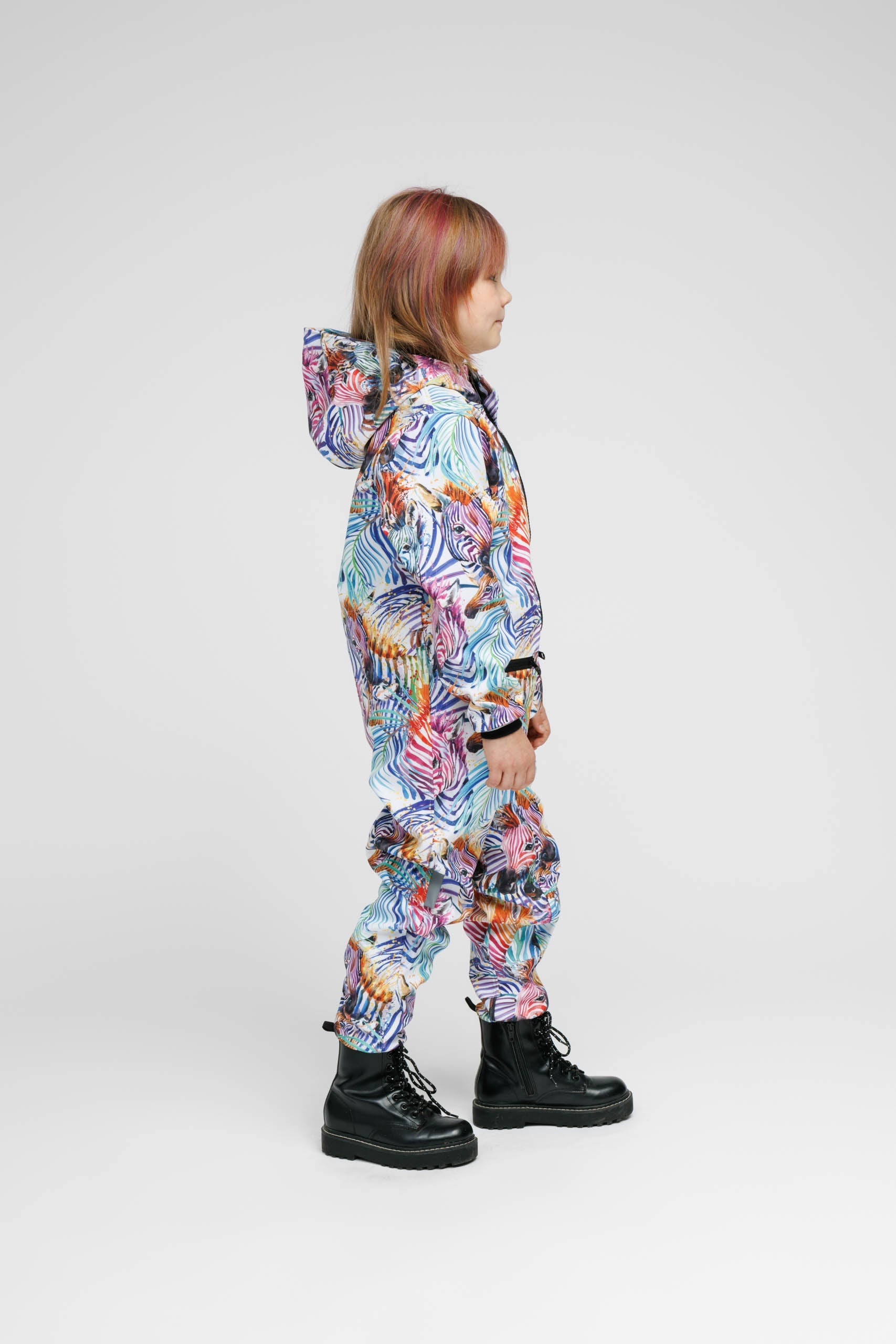 Softshell Onesie for Kids Rainbow Print