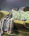 Marrakesh green cotton cushion, scatter cushions