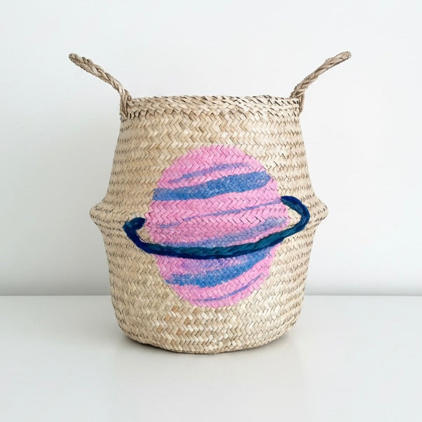 Pink Planet Basket - Extra Large