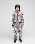 Softshell Onesie for Kids Rainbow Print