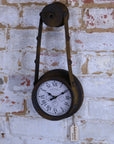 Sirtaul Pulley Style Industrial Wall Clock