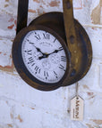 Sirtaul Pulley Style Industrial Wall Clock