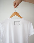 Organic Cotton Oversized Tee – Mickey BLA-BLA-BLA!, Anti-Social Message by Black Giraffe Brand at www.brixbailey.com
