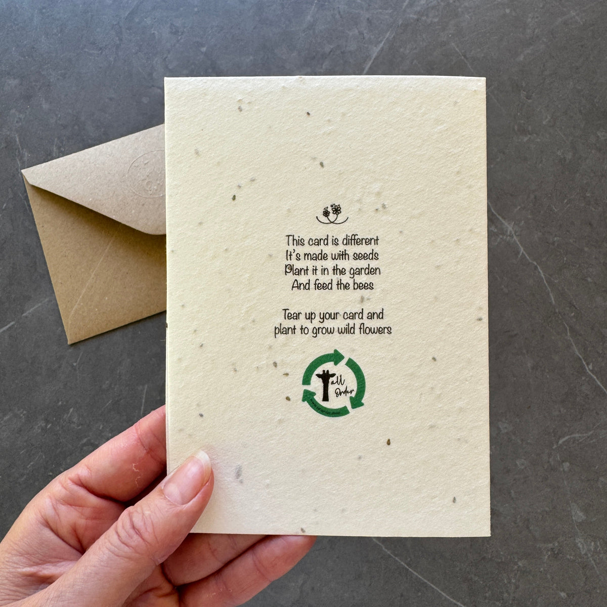 Plantable Birthday Card