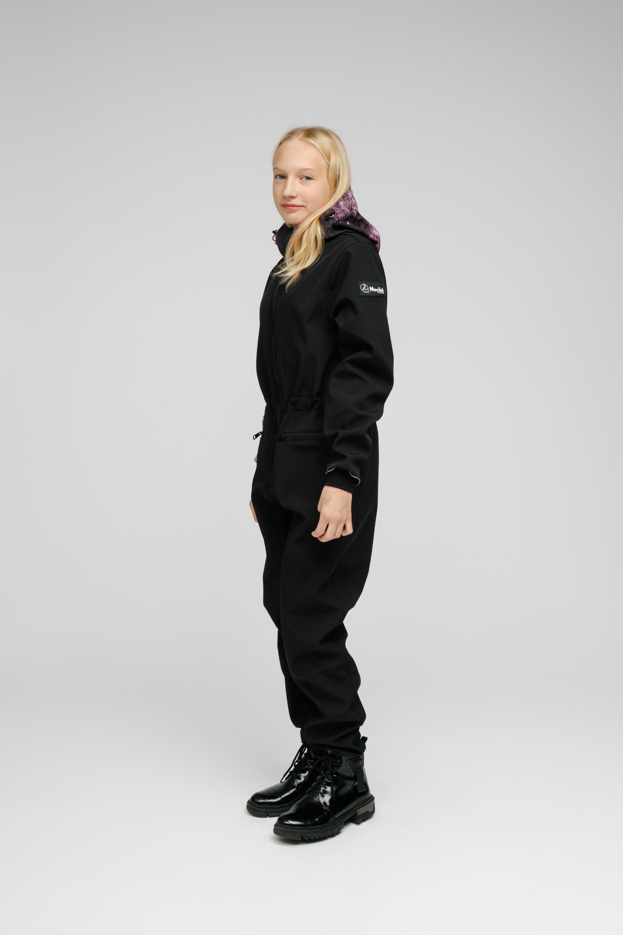 All-Season Children's Softshell Onesie – Waterproof & Breathable by Nuckö at www.brixbailey.com