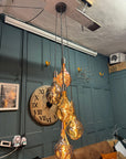 5 Light Cluster Evo Pendant Chandelier | Stairwell & High Ceiling Lighting UK