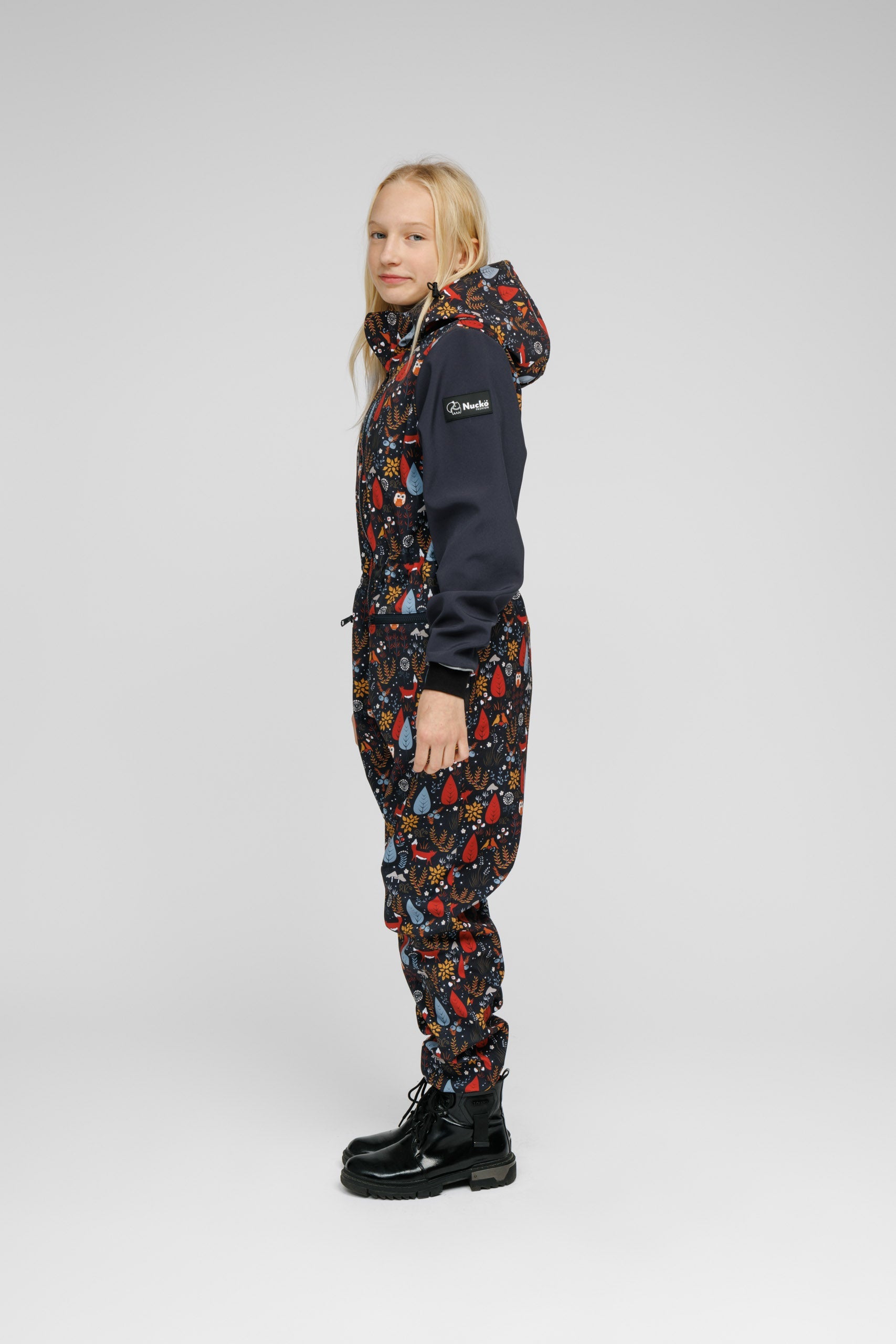 Forest Softshell Onesie for Adventurous Kids