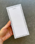 Floral Patterned List Pad