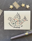 Recycled Seasons Greetings Card Set