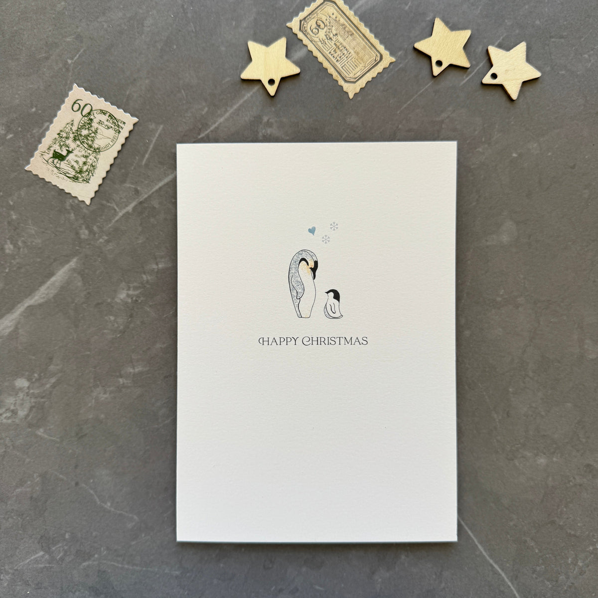 Penguin Christmas Card Set