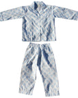 Sky Blue Leaf Pyjamas