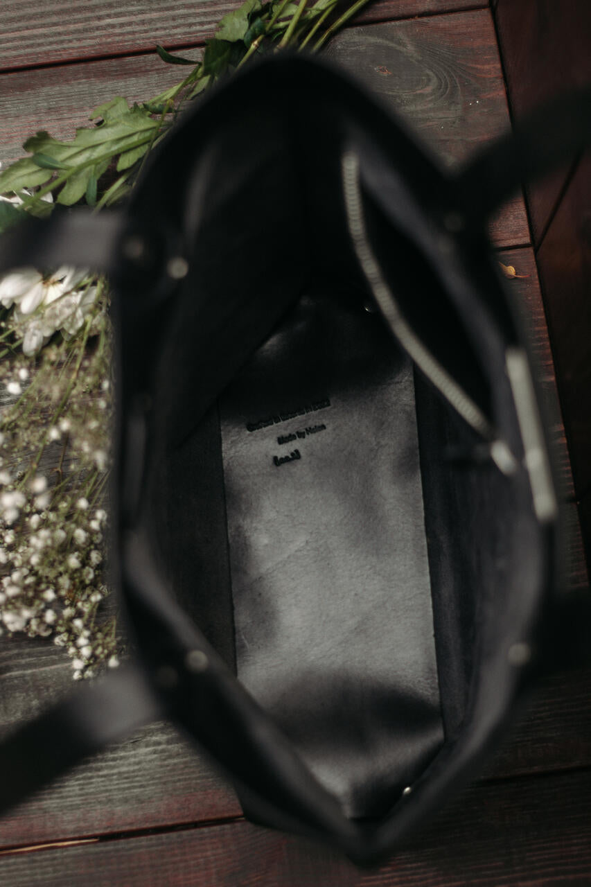 Leather Tote Bag Sustainable Fit for 13 Inch Laptop