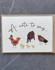 Chicken Notecards