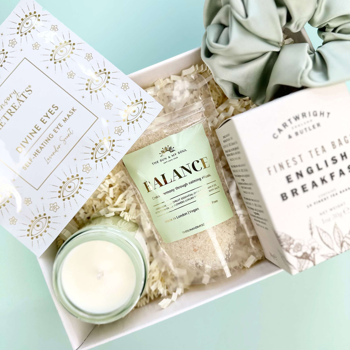 Balance Luxury Himalayan Bath Salts with Geranium, Grapefruit Essential Oils Vitamin E Oil Chamomile Flowers