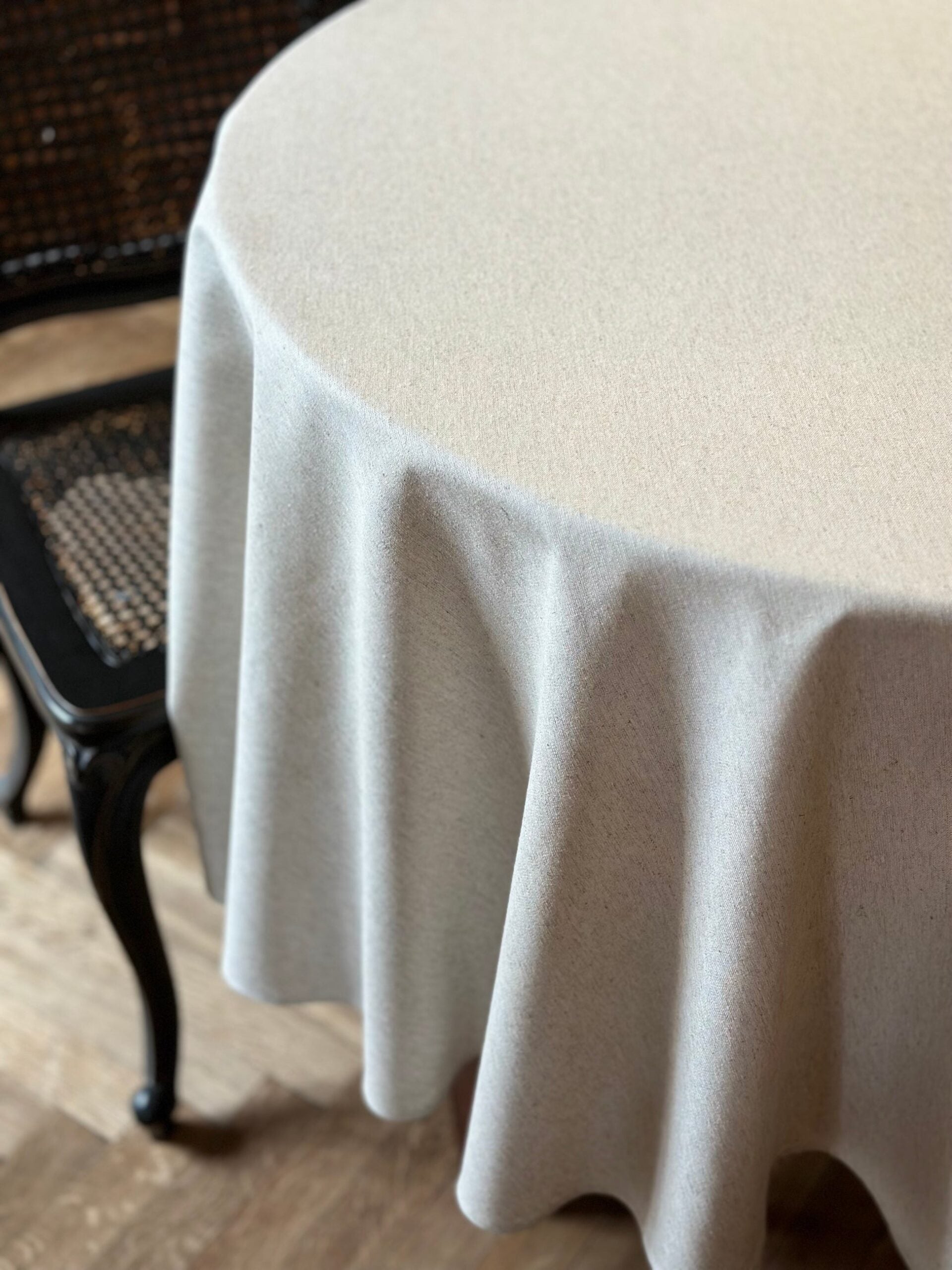 Round Tablecloth in Recycled Nordic Fabric