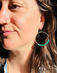 Solstice Hoops – Ocean Aura