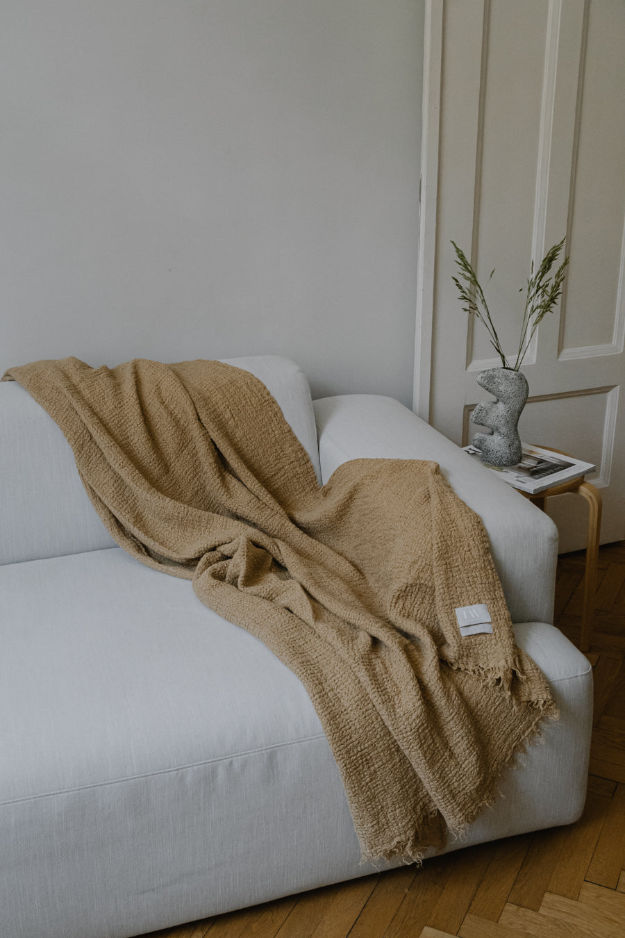 Nantucket Linen Throw - available in 5 colors