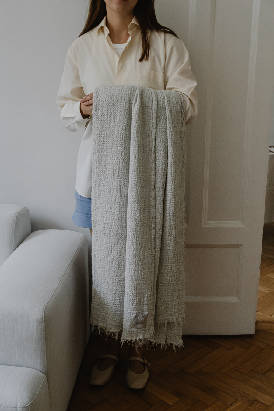 Nantucket Linen Throw - available in 5 colors