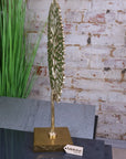Lolam metal gold coral ornament sculpture, luxury handcrafted decor, elegant antique gold aluminum coral art, premium home accent by Maravi at brixbailey.com