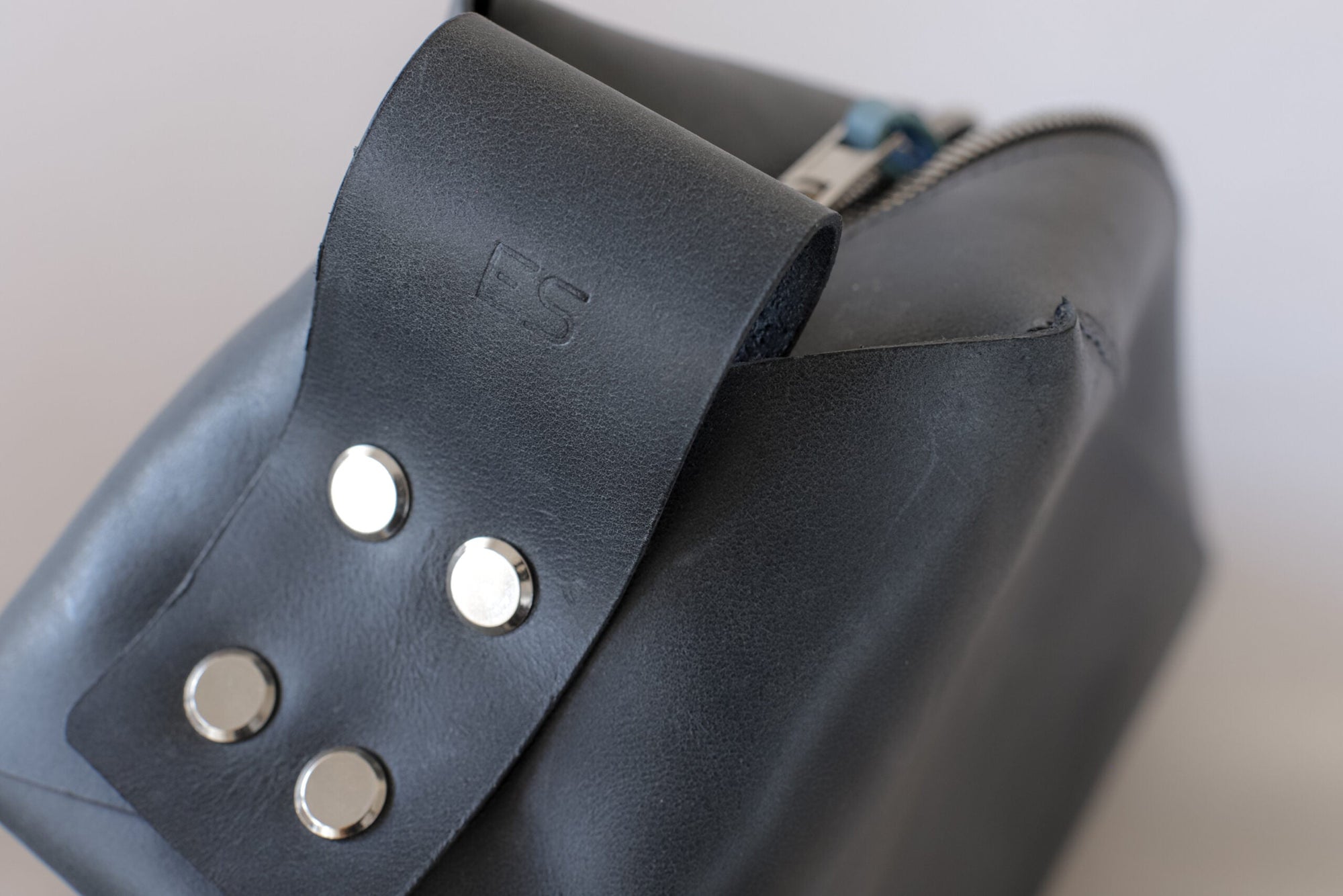 Leather Cosmetic Travel Bag