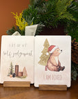 Festive Affirmation Duo Cards (Adult & Child)