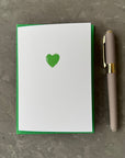Multicolour Love Heart Cards