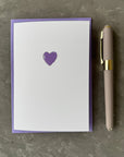 Multicolour Love Heart Cards