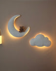 Handmade Moon & Teddy Bouclé wall lamp-8