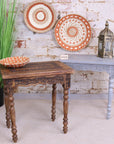 Erki Mango Wood Rectangular Side Table