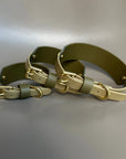 Bentley Olive & Khaki Hound Collar