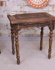 Erki Mango Wood Rectangular Side Table