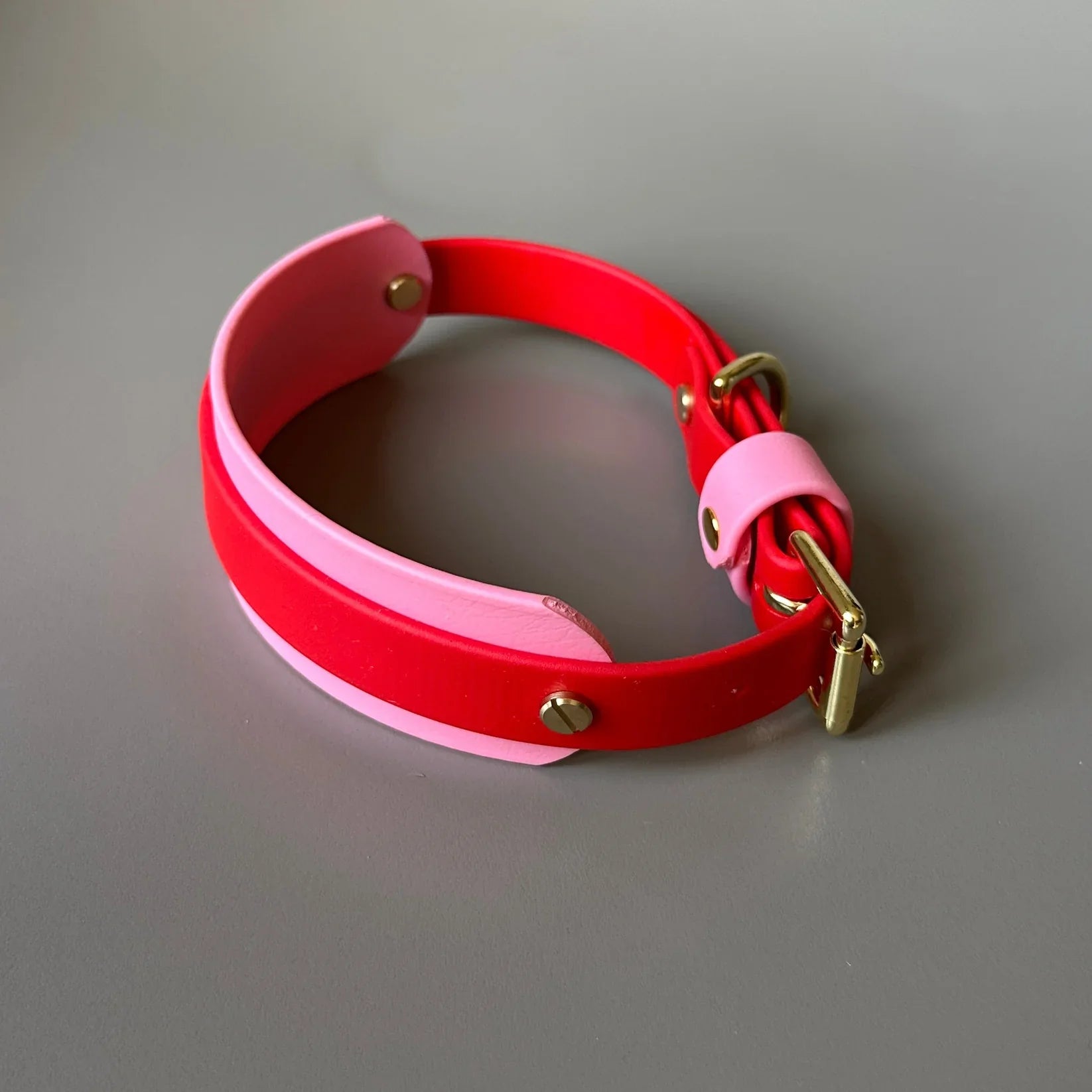 Love Red &amp; Pink Hound Collar