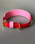 Love Red & Pink Hound Collar
