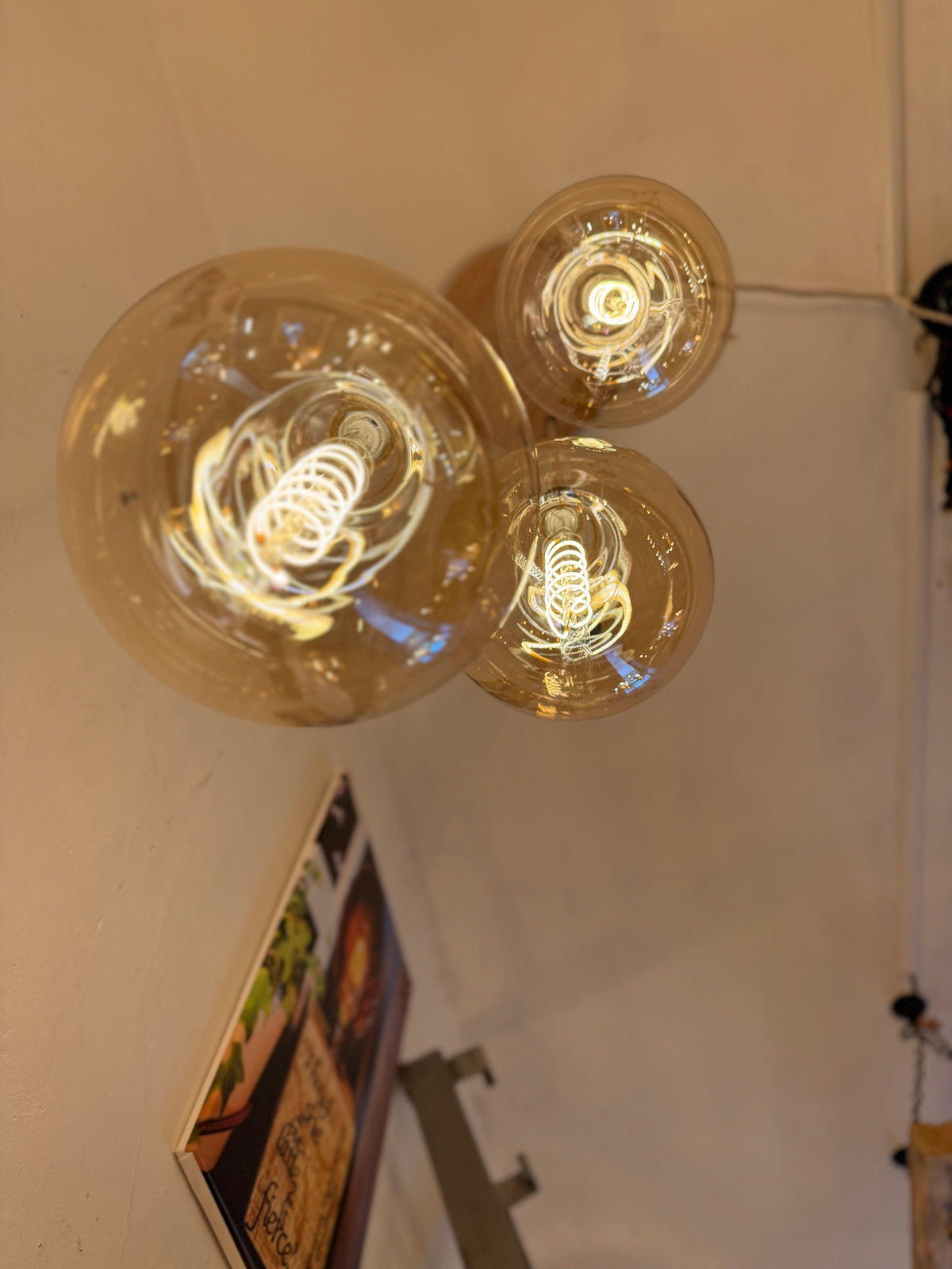 Oak Disc Pendant Light | 3 Drop Kitchen Island, Stairwell &amp; Dining Lighting