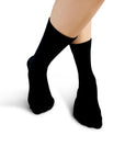 Plain Bamboo Socks - Sleek Black